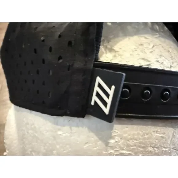 ZYIA EST. 2017 Womens Black Gray Camo Adjustable SnapBack Hat Baseball Cap - Picture 6 of 8